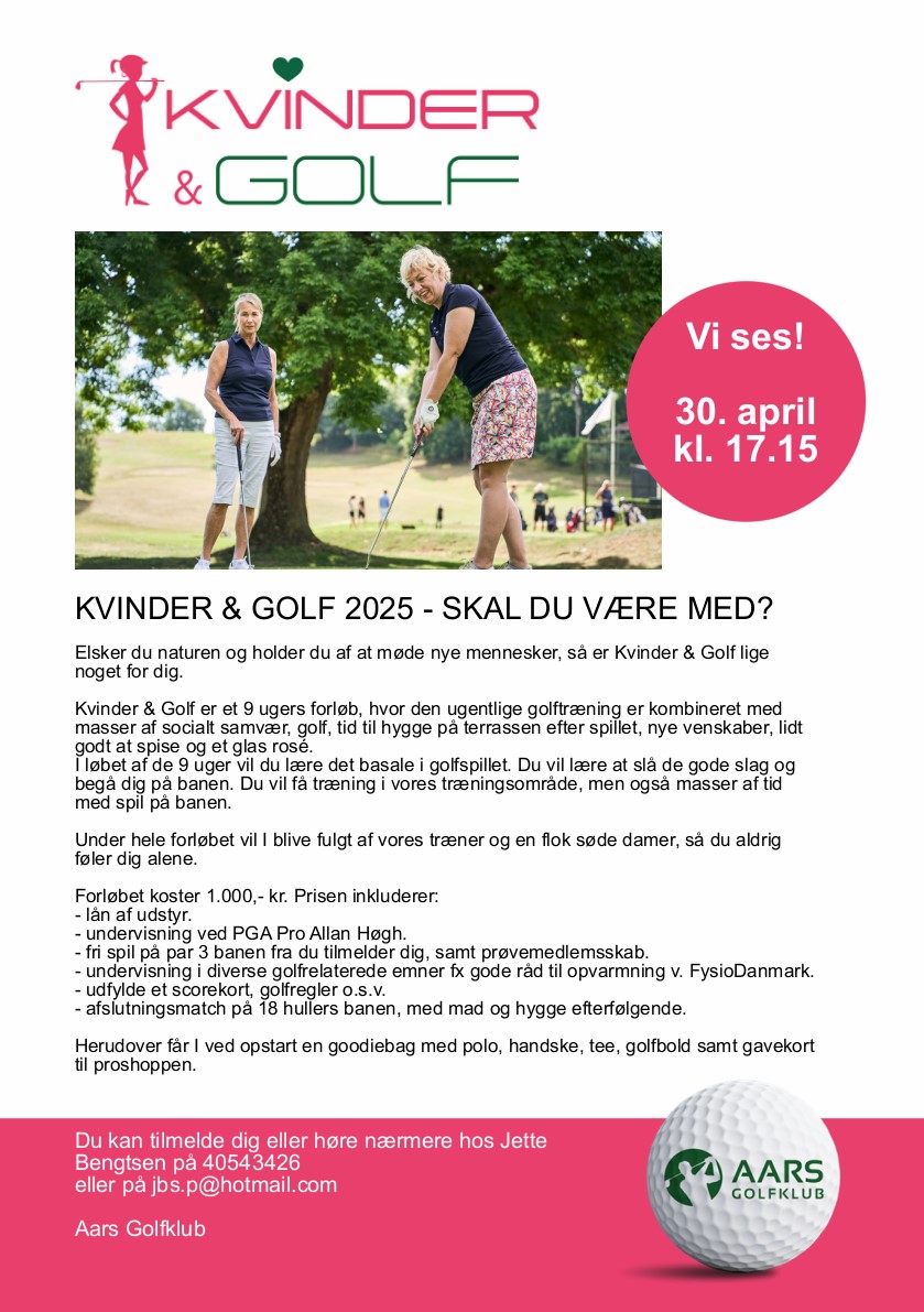 kvinder og golf